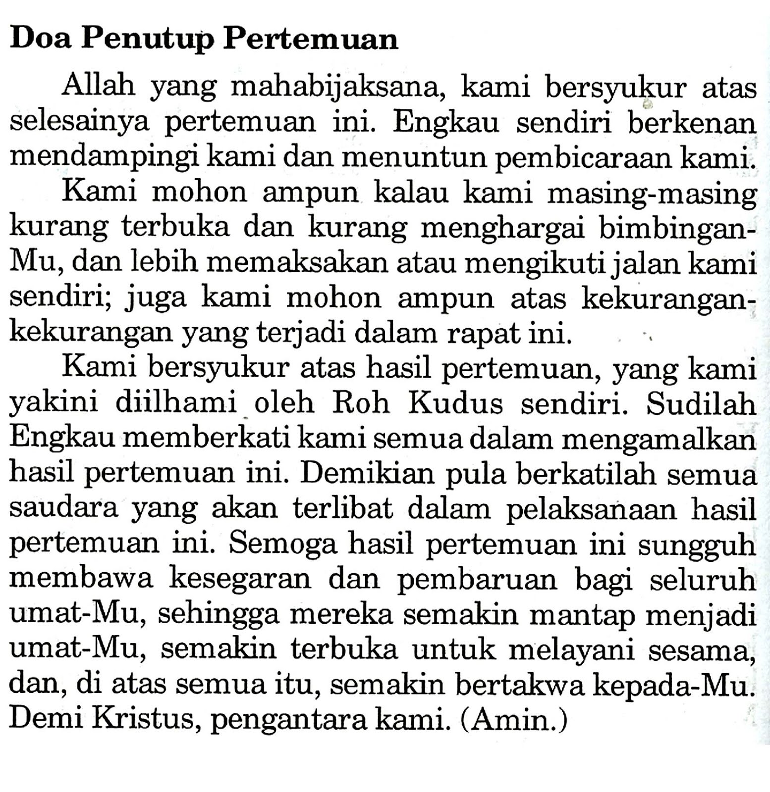 Contoh Doa Spontan Agama Katolik 58 Koleksi Gambar doa-agama-katolik-doa-pengakuan-iman-rasuli