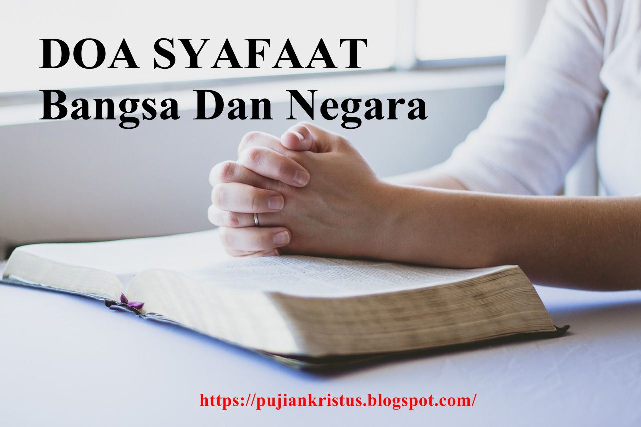 Detail Contoh Doa Syafaat Kristen Nomer 17