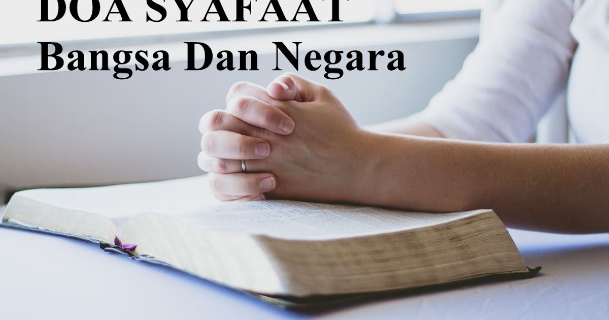 Detail Contoh Doa Syafaat Kristen Nomer 46