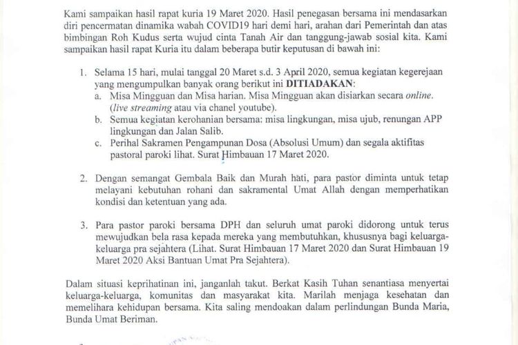 Detail Contoh Doa Umat Katolik Nomer 25