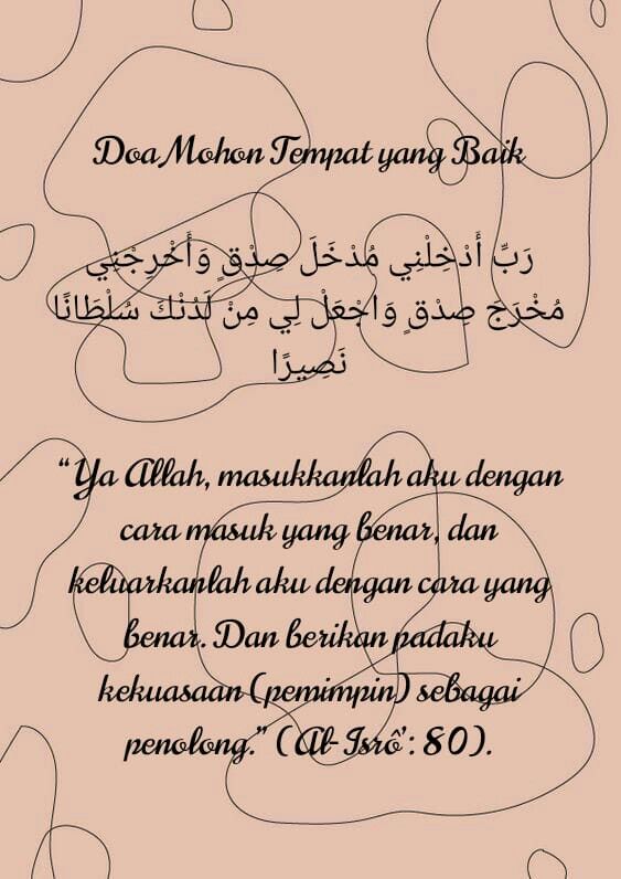 Contoh Doa Yang Baik - KibrisPDR