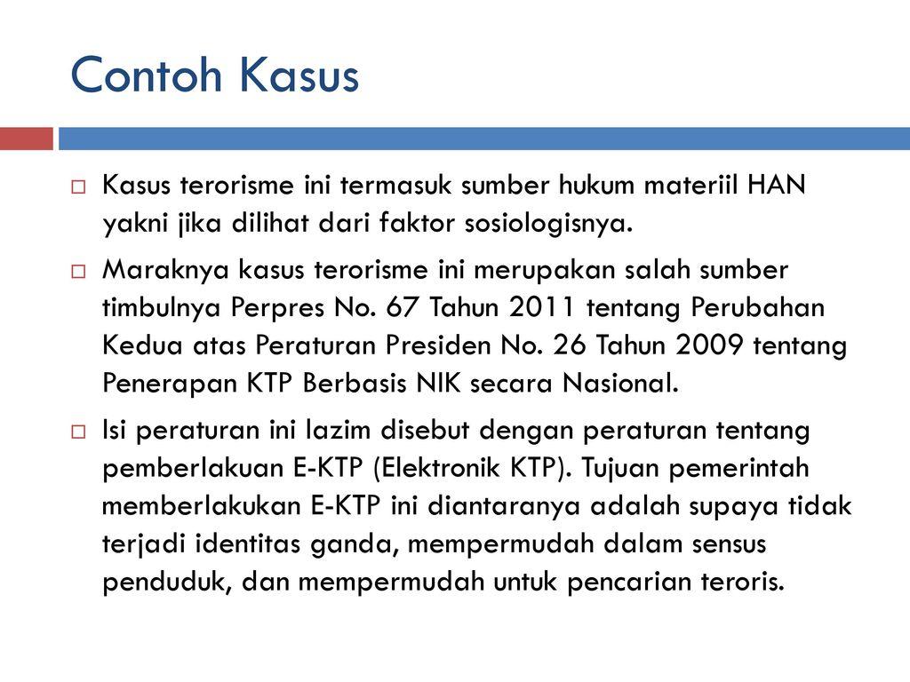 Detail Contoh Doktrin Hukum Nomer 7