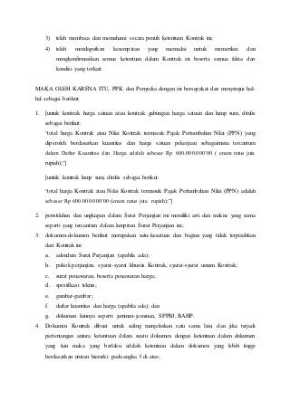 Detail Contoh Dokumen Kontrak Proyek Konstruksi Gedung Koleksi Nomer 42