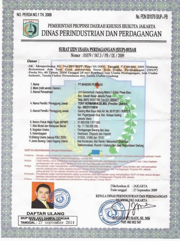 Detail Contoh Dokumen Surat Izin Tempat Usaha Nomer 6