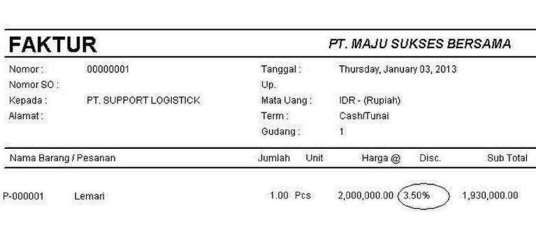 Detail Contoh Dokumen Transaksi Nomer 27