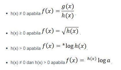 Detail Contoh Domain Kodomain Dan Range Nomer 44