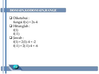 Detail Contoh Domain Kodomain Dan Range Nomer 53