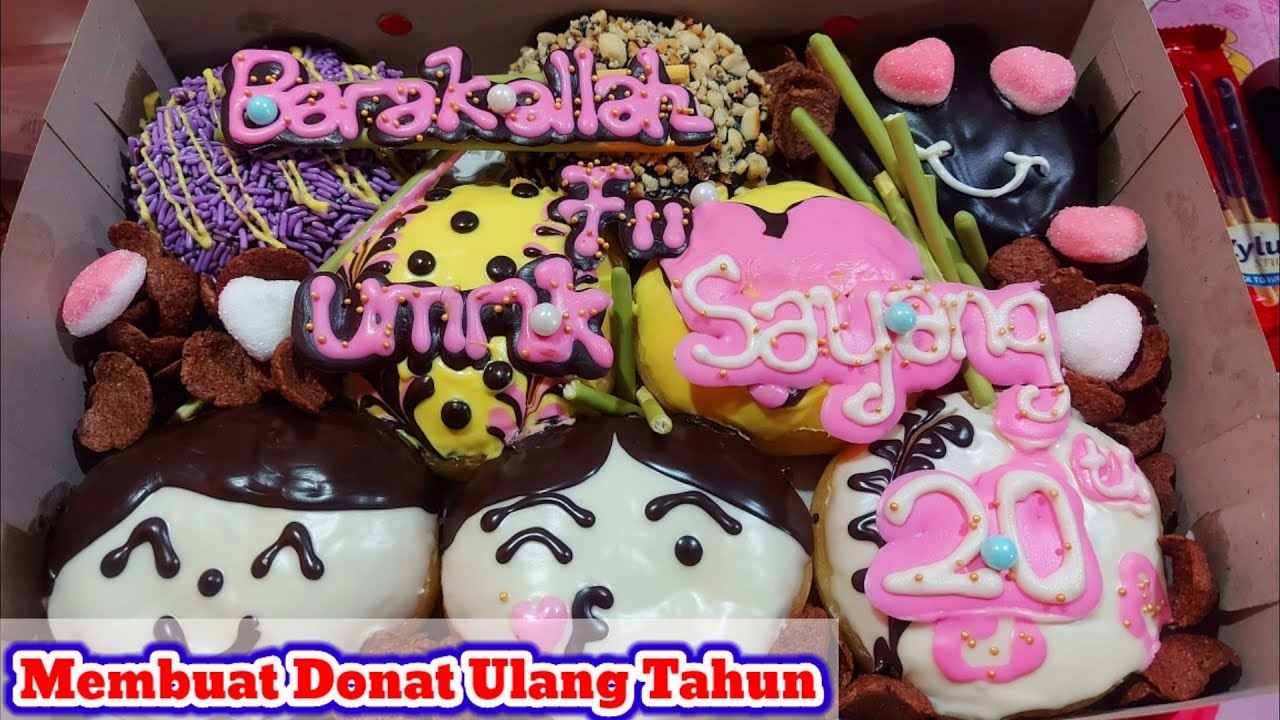 Detail Contoh Donat Ulang Tahun Nomer 7