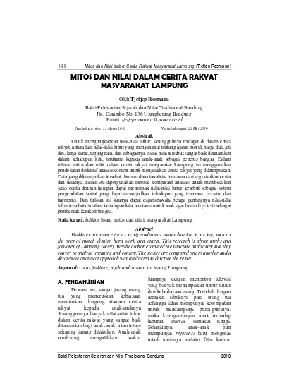 Detail Contoh Dongeng Mite Nomer 44