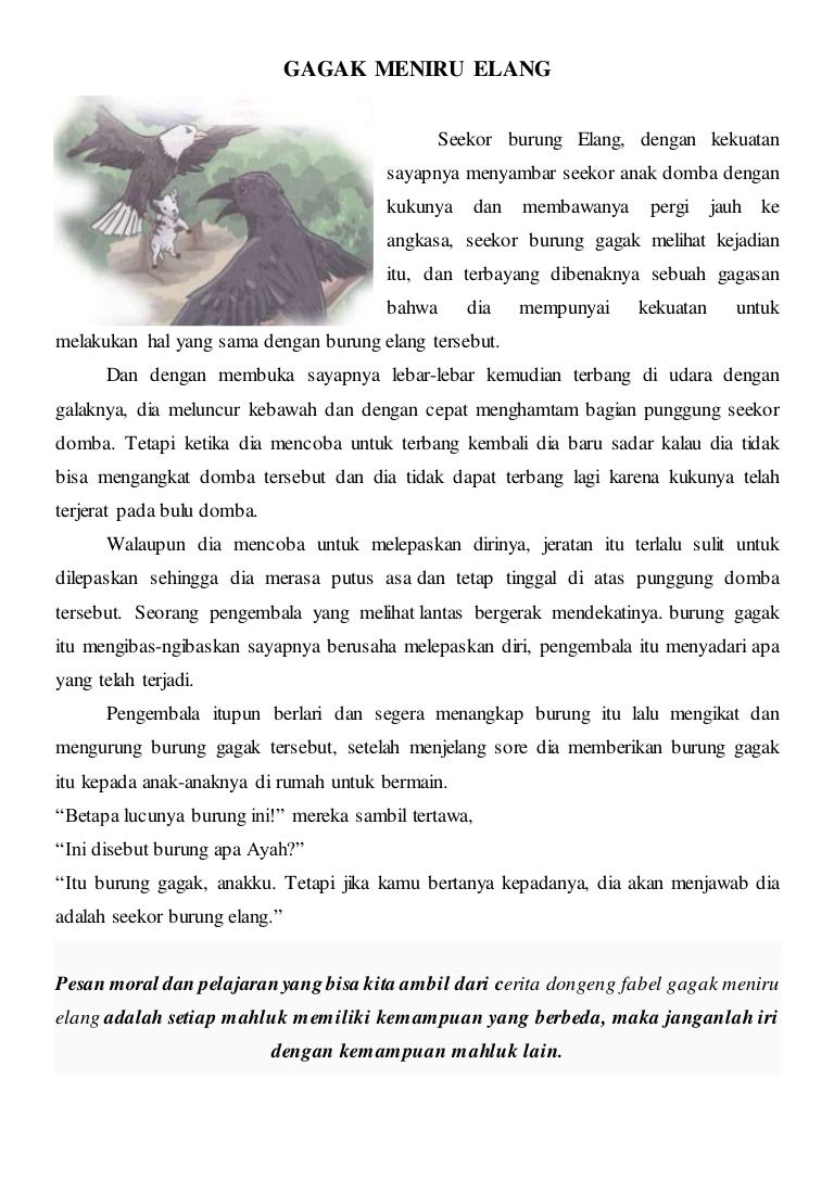 Detail Contoh Dongeng Singkat Nomer 16