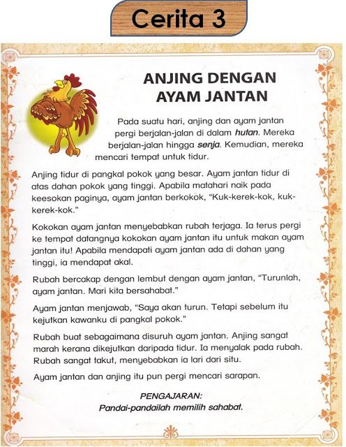 Detail Contoh Dongeng Singkat Nomer 32