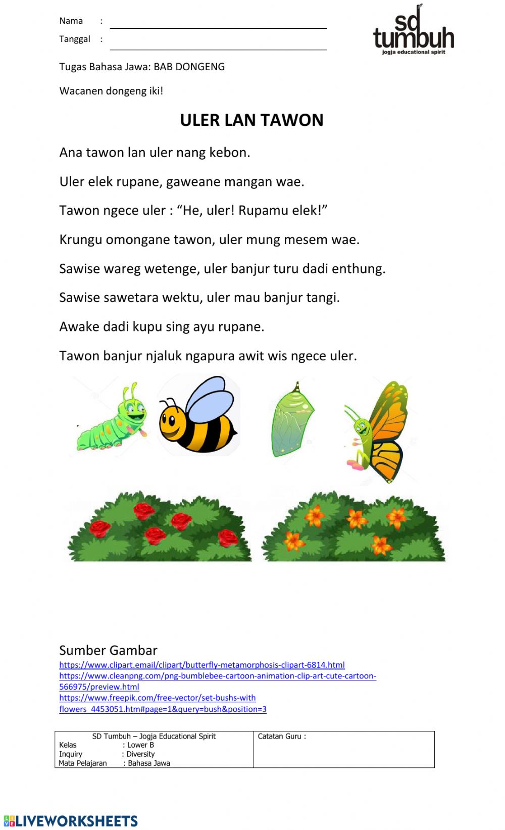 Detail Contoh Dongeng Singkat Nomer 53