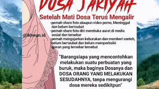 Detail Contoh Dosa Jariyah Nomer 43