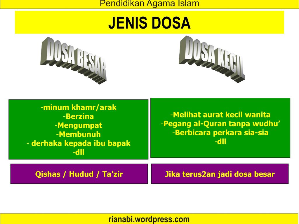 Detail Contoh Dosa Kecil Nomer 10