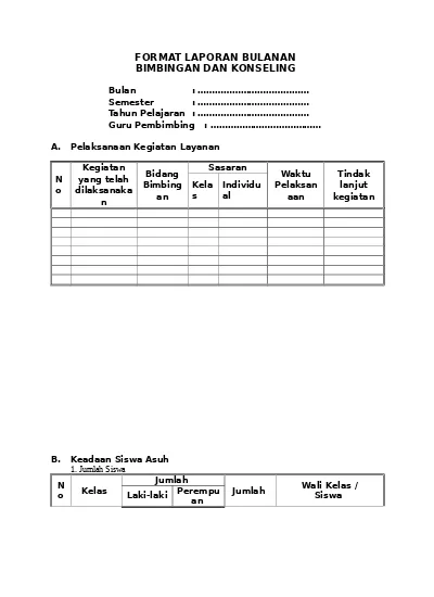 Detail Contoh Draft Laporan Nomer 35