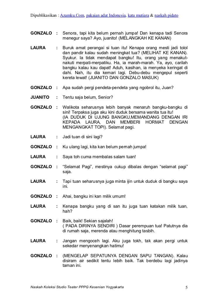 Detail Contoh Drama 4 Orang Nomer 52