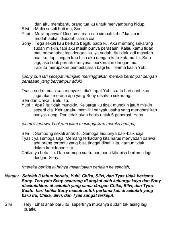 Detail Contoh Drama Anak Sekolah Nomer 12