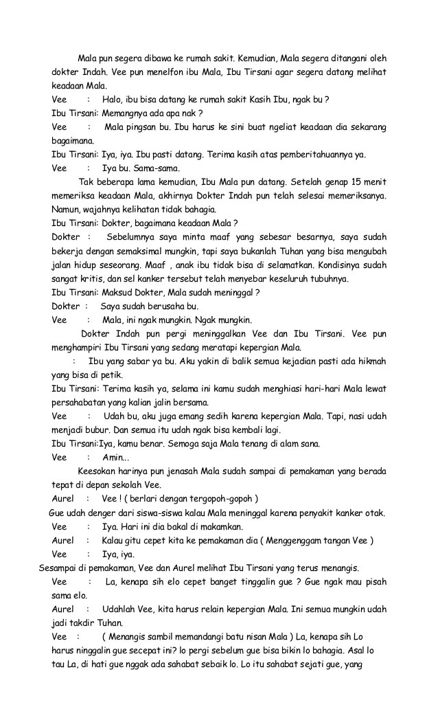 Detail Contoh Drama Panjang Nomer 8