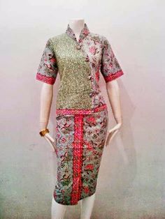 Detail Contoh Dress Batik Nomer 36