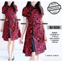 Detail Contoh Dress Batik Modern Nomer 44