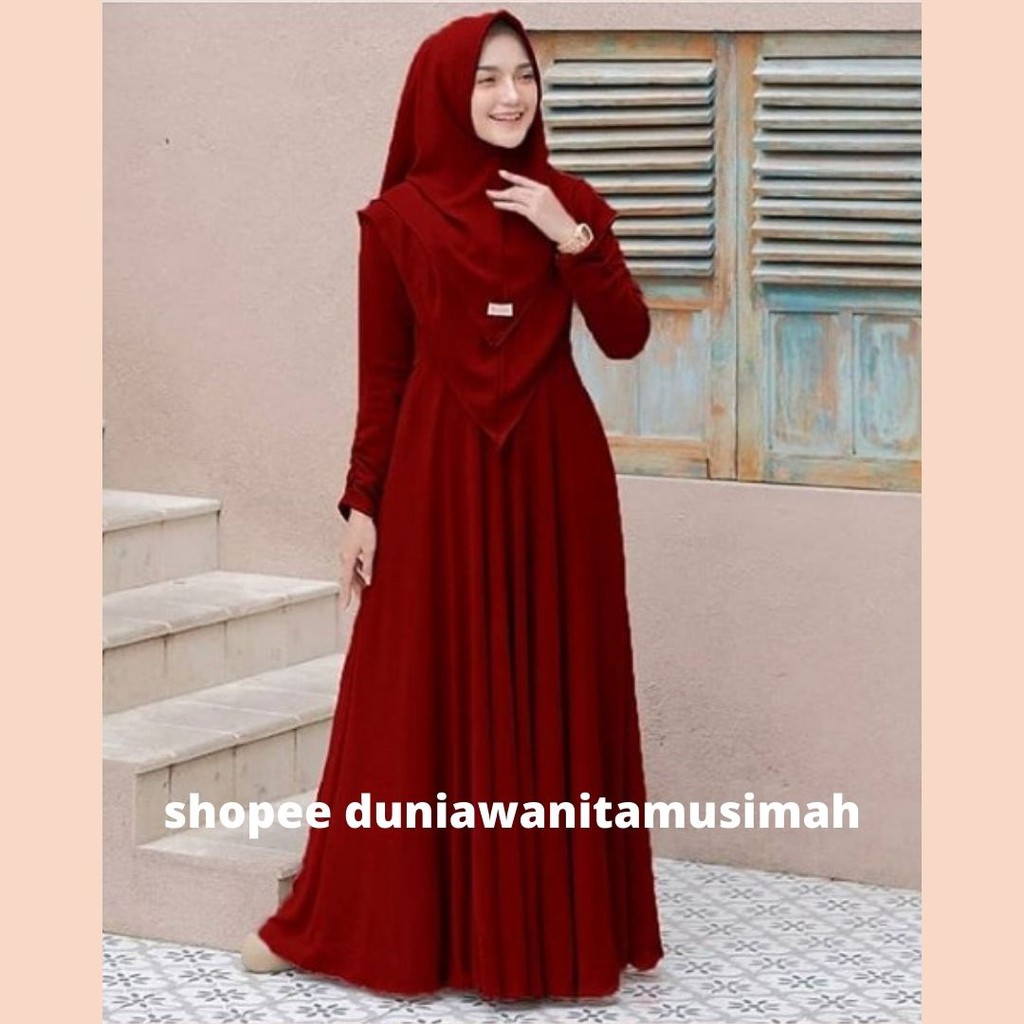 Detail Contoh Dress Muslim Nomer 12