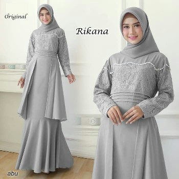 Detail Contoh Dress Muslim Nomer 21