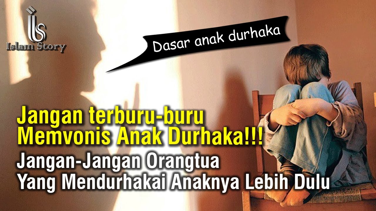 Detail Contoh Durhaka Kepada Orang Tua Nomer 22