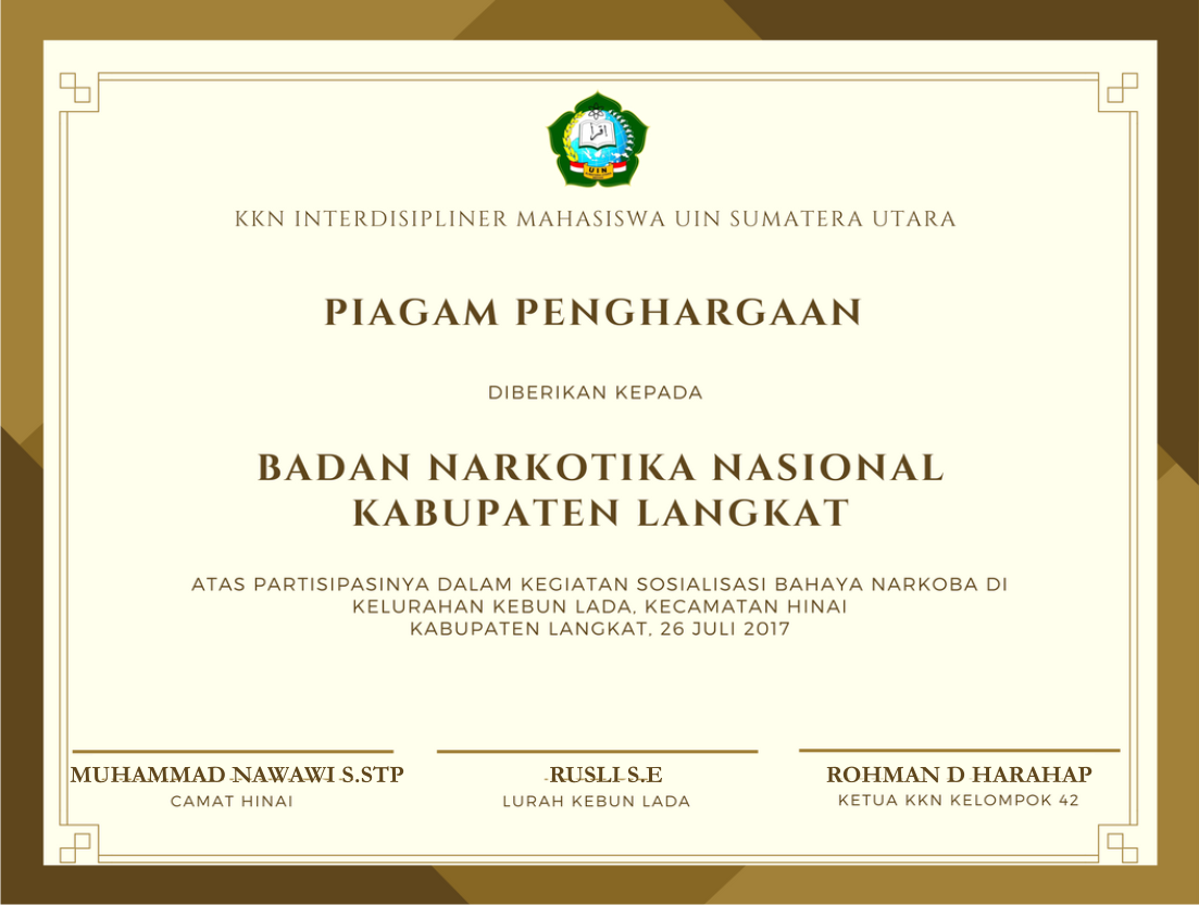 Detail Contoh E Certificate Nomer 21