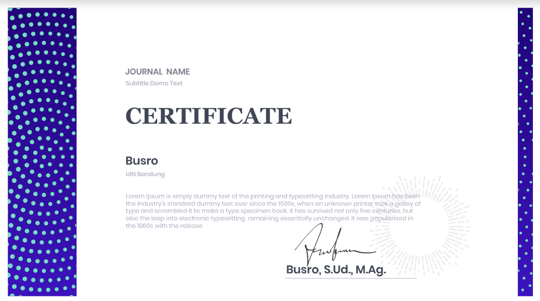 Detail Contoh E Certificate Nomer 37