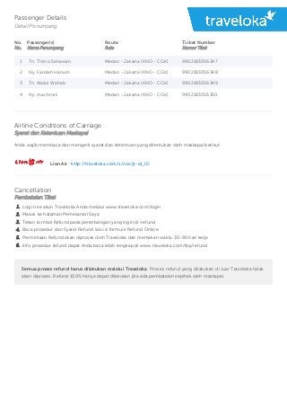 Detail Contoh E Tiket Traveloka Nomer 18