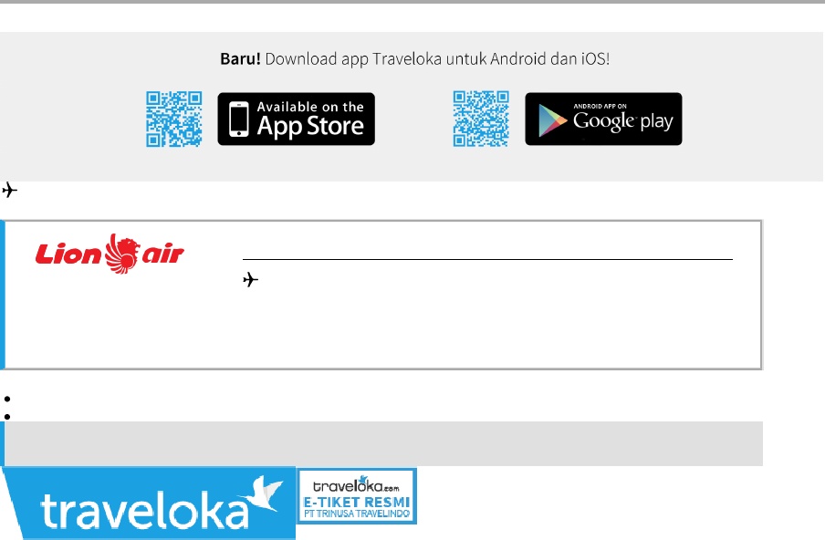 Detail Contoh E Tiket Traveloka Nomer 35