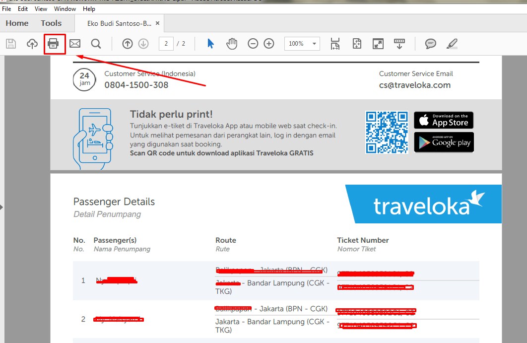 Detail Contoh E Tiket Traveloka Nomer 44