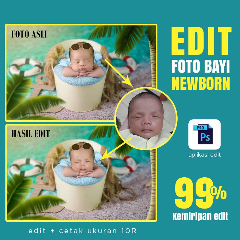 Detail Contoh Edit Foto Bayi Nomer 55