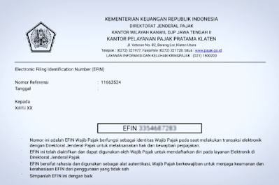 Download Contoh Efin Pajak Nomer 3