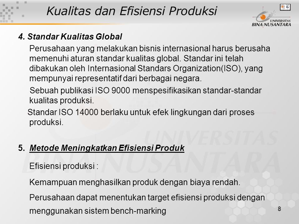 Detail Contoh Efisiensi Produksi Nomer 6