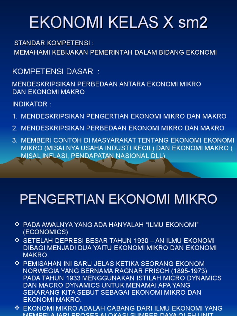 Detail Contoh Ekonomi Mikro Nomer 52