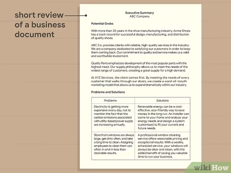 Detail Contoh Eksekutif Summary Nomer 2