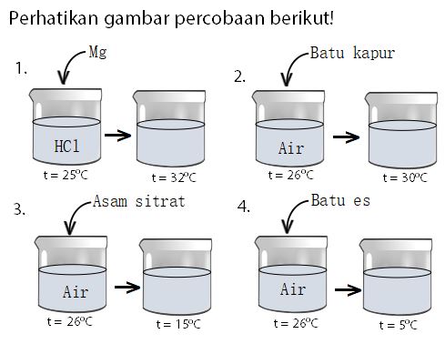 Detail Contoh Eksoterm Dan Endoterm Nomer 2