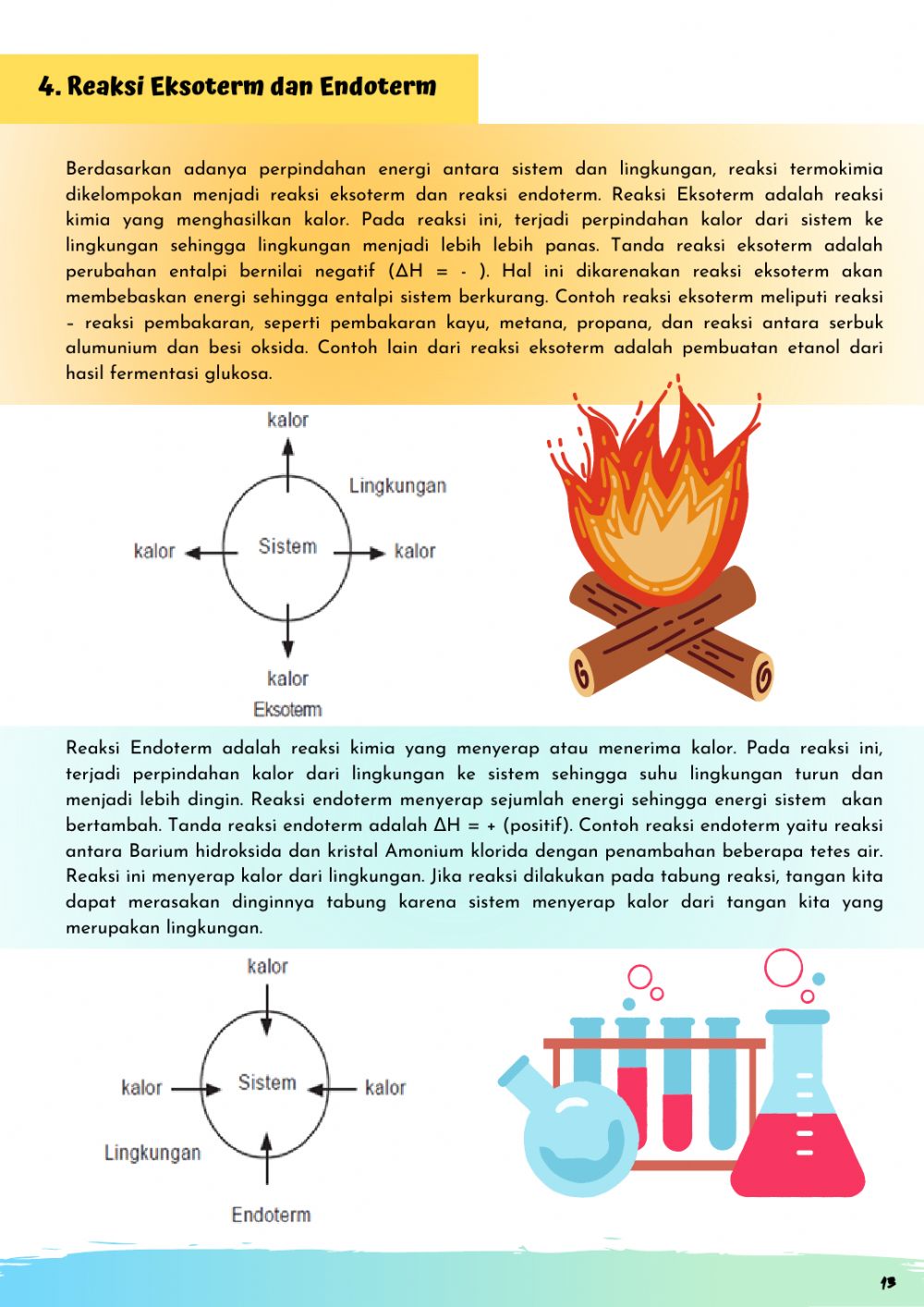 Detail Contoh Eksoterm Dan Endoterm Nomer 6