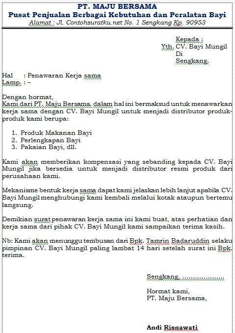 Detail Contoh Email Penawaran Produk Nomer 41