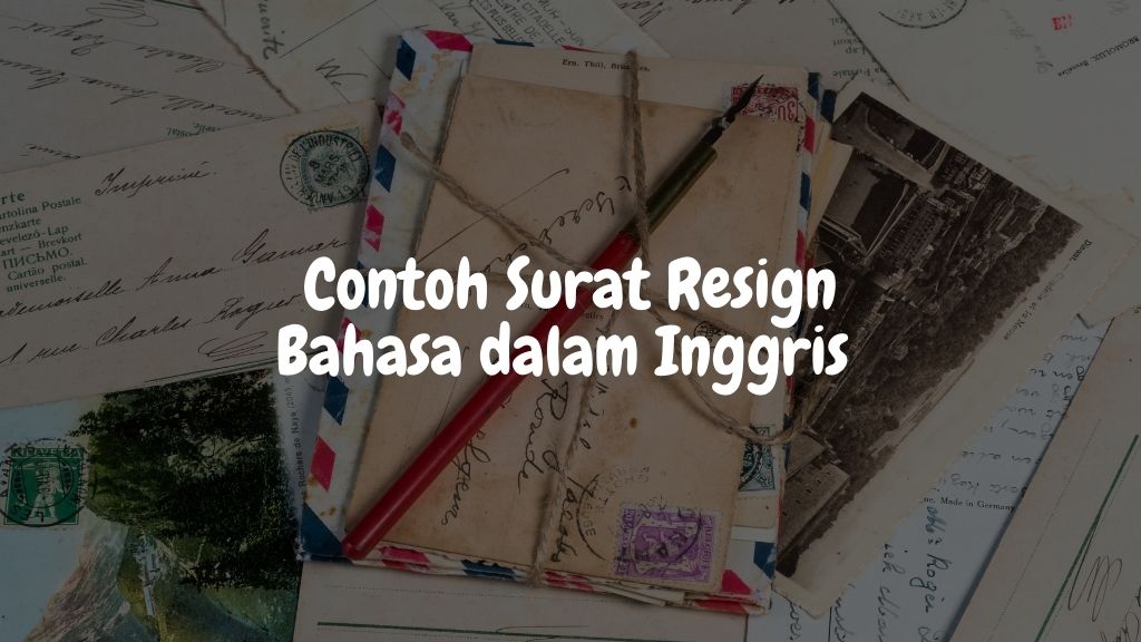 Detail Contoh Email Resign Nomer 44