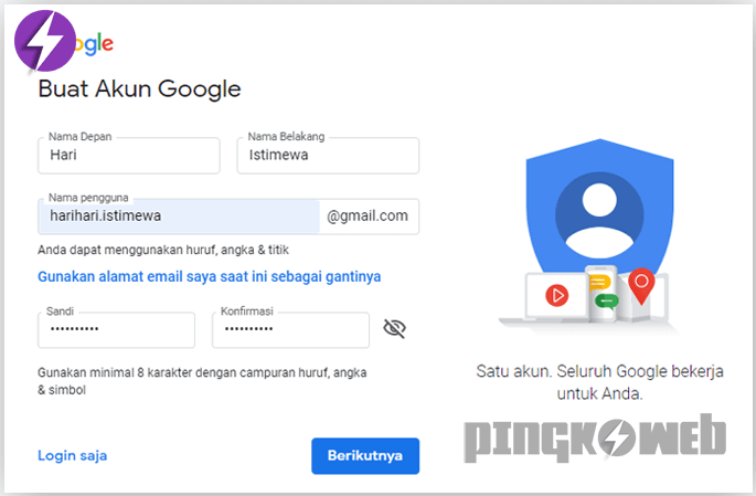 Detail Contoh Email Valid Nomer 10