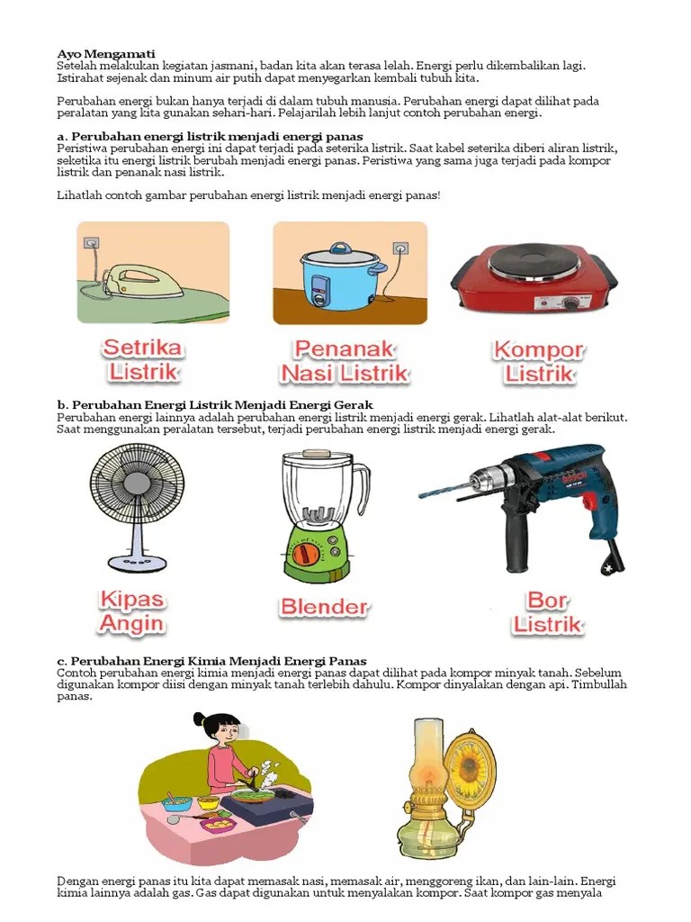 Detail Contoh Energi Listrik Menjadi Energi Panas Nomer 23