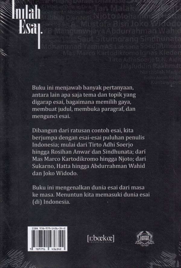 Detail Contoh Esai Novel Nomer 17