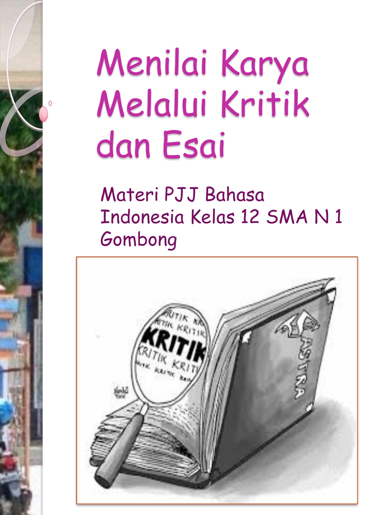 Detail Contoh Esai Sastra Novel Nomer 48