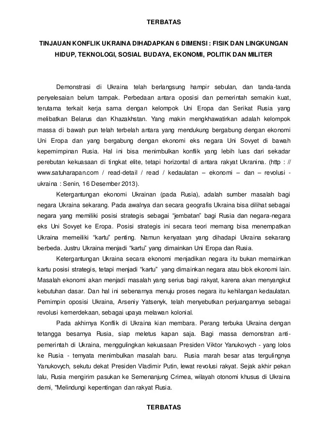 Detail Contoh Essay Argumentatif Nomer 33