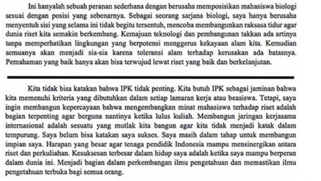 Detail Contoh Essay Argumentatif Nomer 48