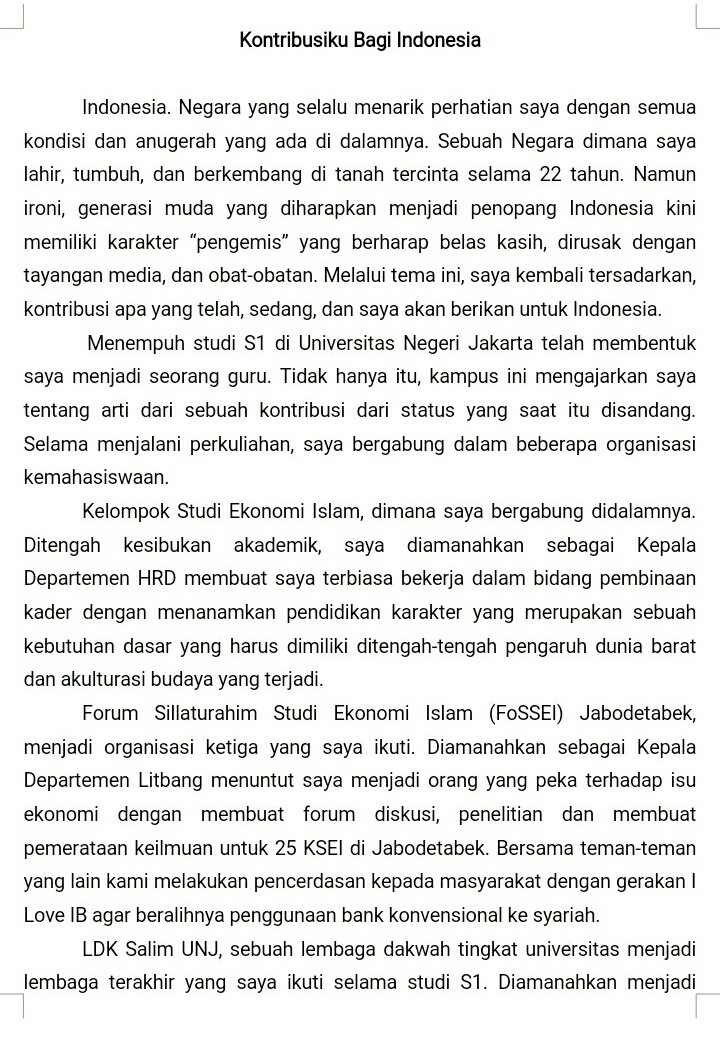 Detail Contoh Essay Lpdp Nomer 27