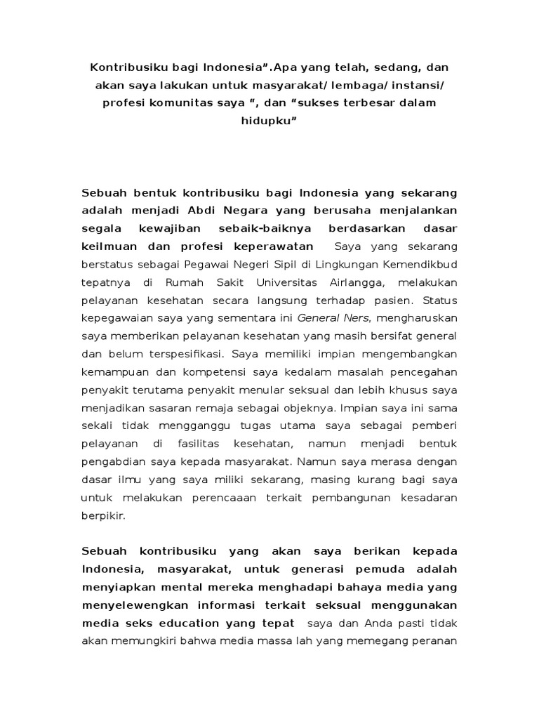 Detail Contoh Essay Lpdp Nomer 8