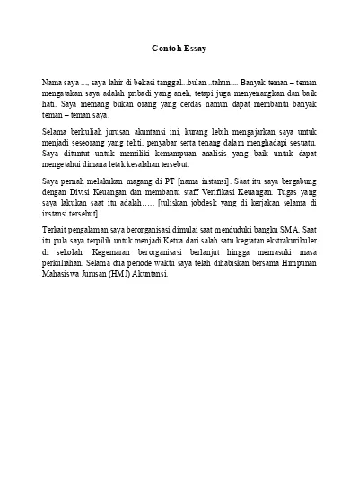 Detail Contoh Essay Penelitian Nomer 54